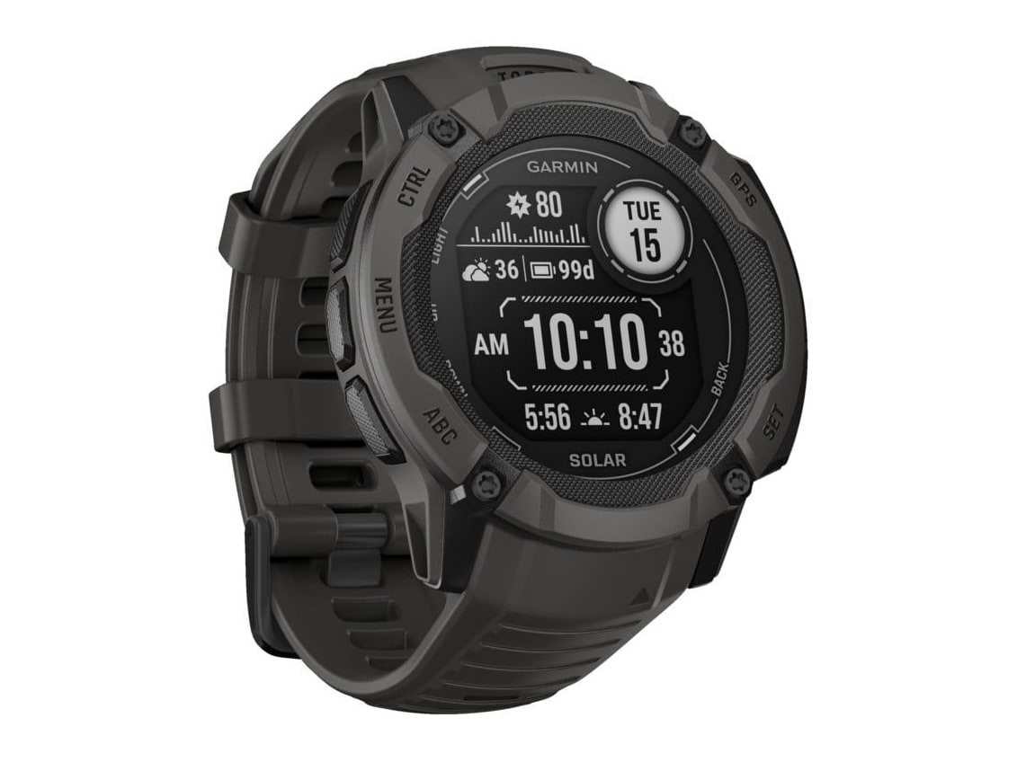 Garmin - Instinct 2X Solar Smart Watches - Graphite