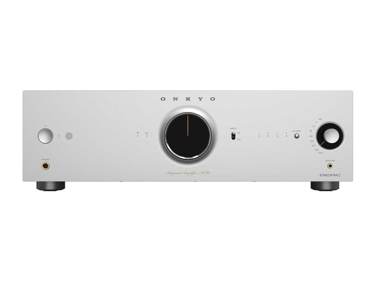 Onkyo - Icon A-50 Receivers & Amplifiers - Silver