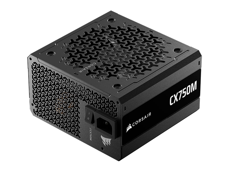 Corsair - CX-M Series CX750M Semi-Modular Low-Noise ATX 3.1 Power Supplies