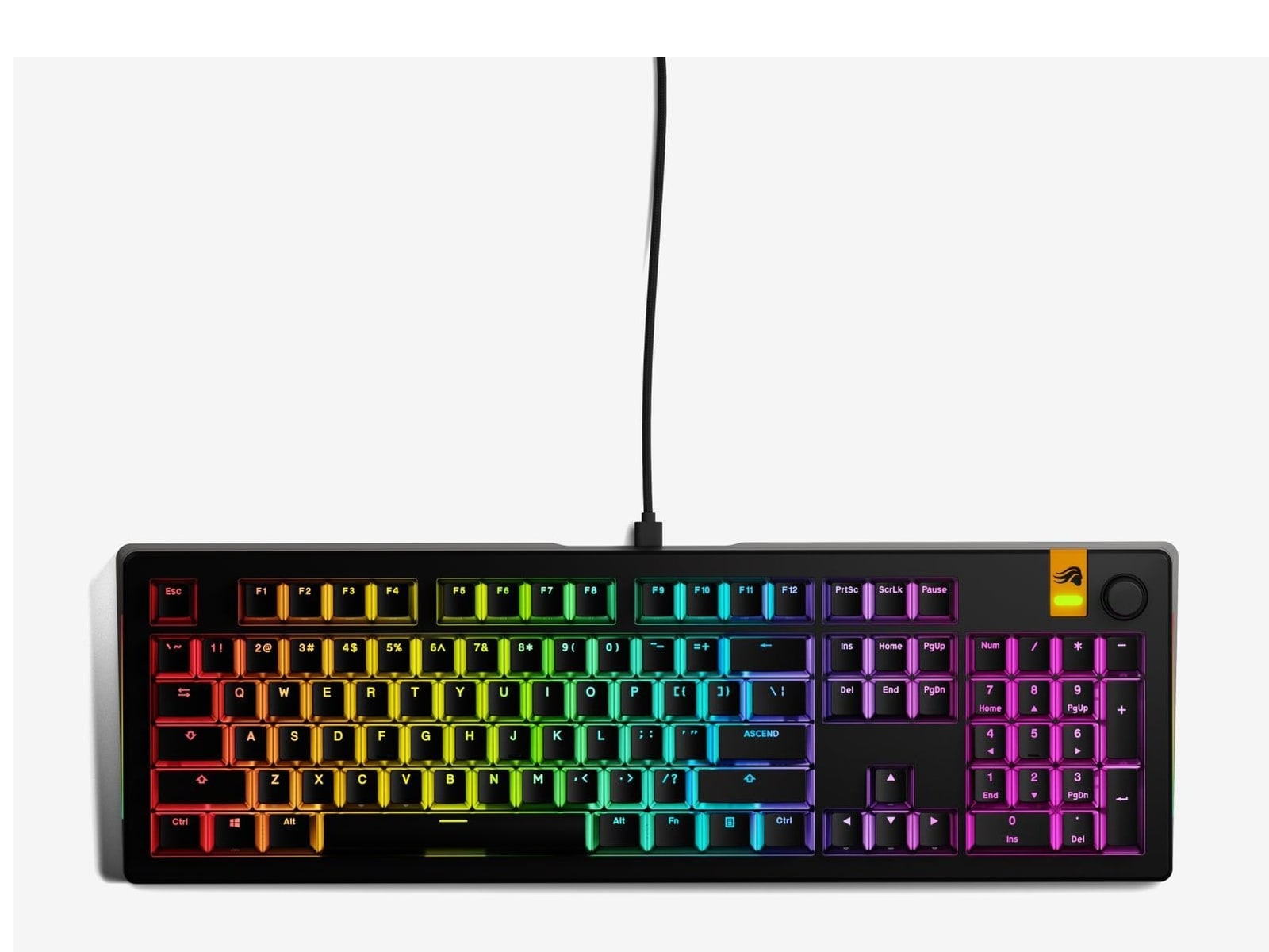Glorious - GMMK 3 HE Prebuilt 100% Mechanical Keyboards - Black