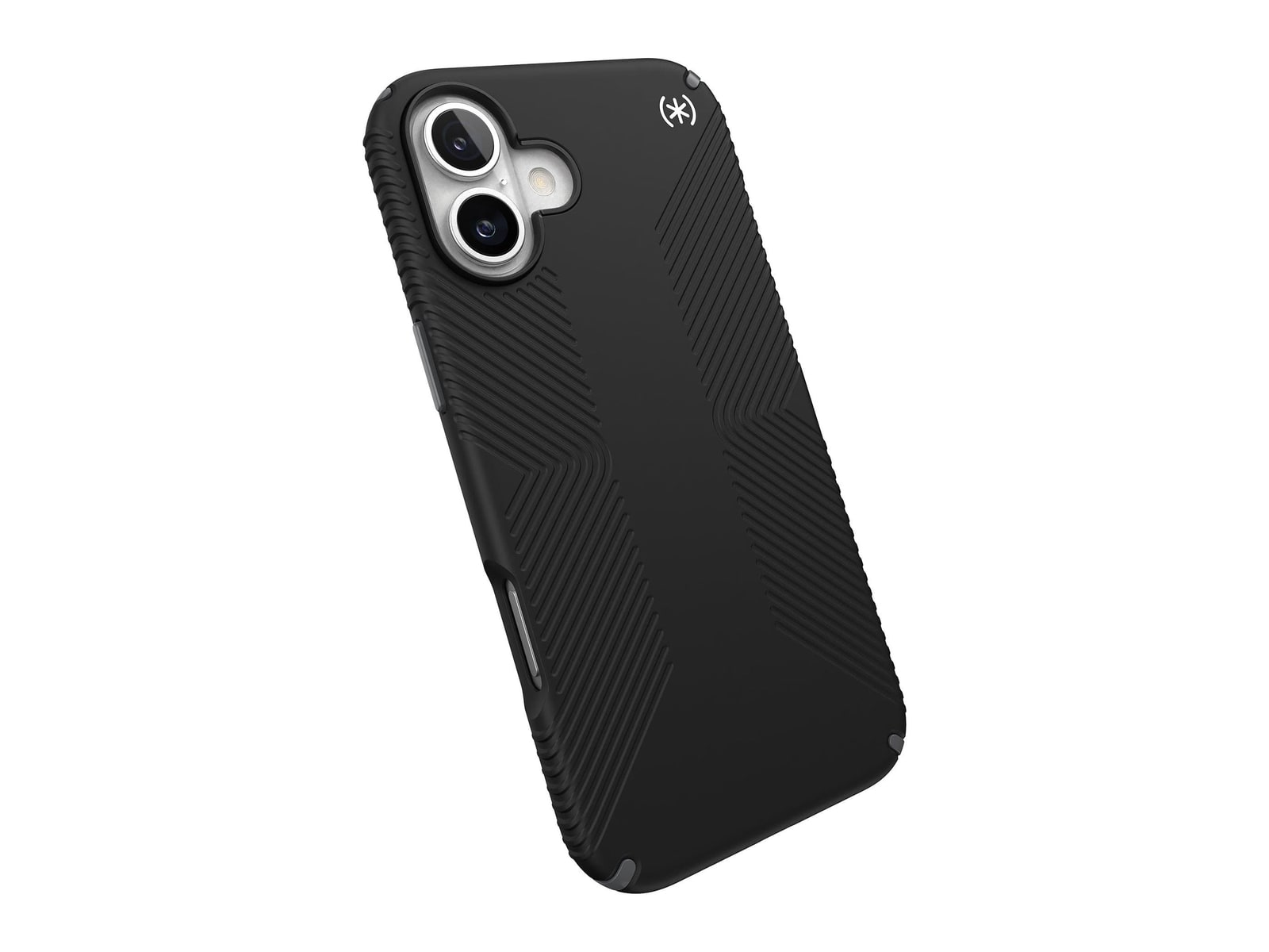Speck - Presidio2 Grip - iPhone 16 Plus - Black/Slate Grey
