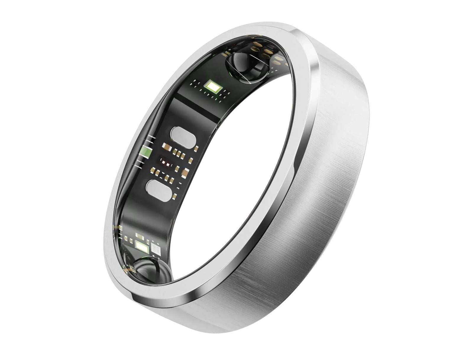 RingConn - Gen 3 Size 12 Smart Rings - Brushed Silver