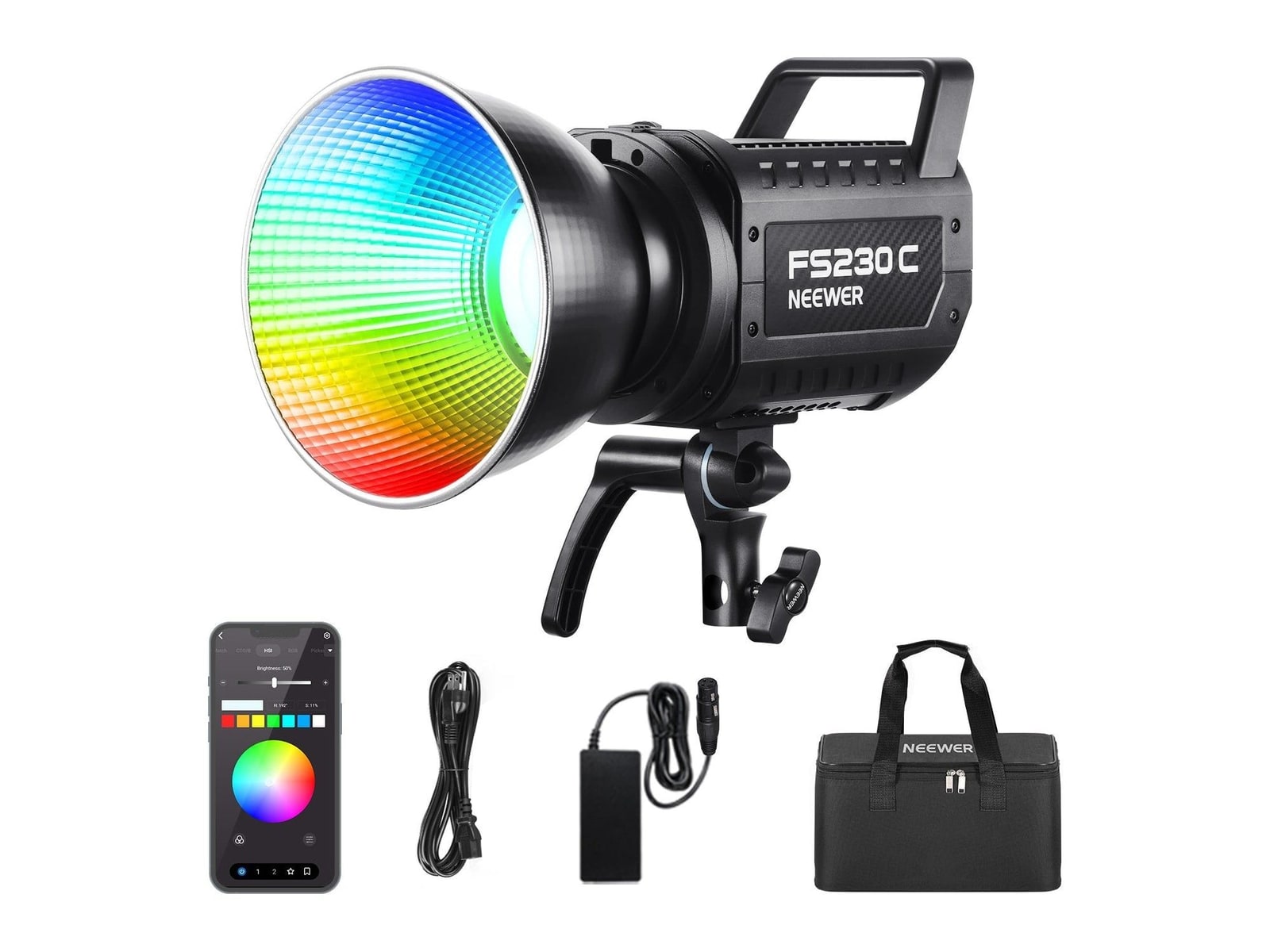Neewer - FS230C 230W RGB LED Video Light Camera Accessories