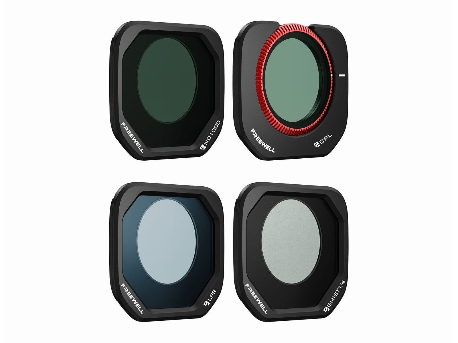 Freewell - Insta360 Luna Pro Everyday Filter Kit 4 Pack Camera Accessories