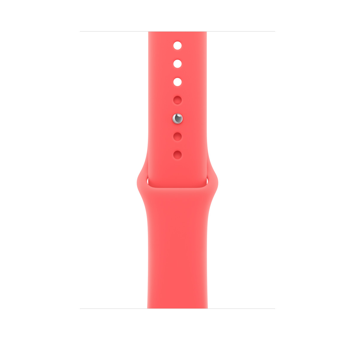 Apple - Apple Watch Sport Band - 46mm - Sport Band - M/L - Bright Guava