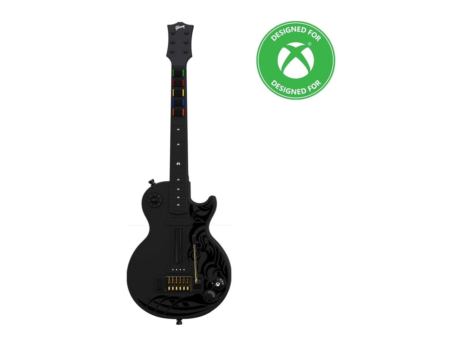 CRKD - Gibson Les Paul Black Tribal Encore Edition Xbox