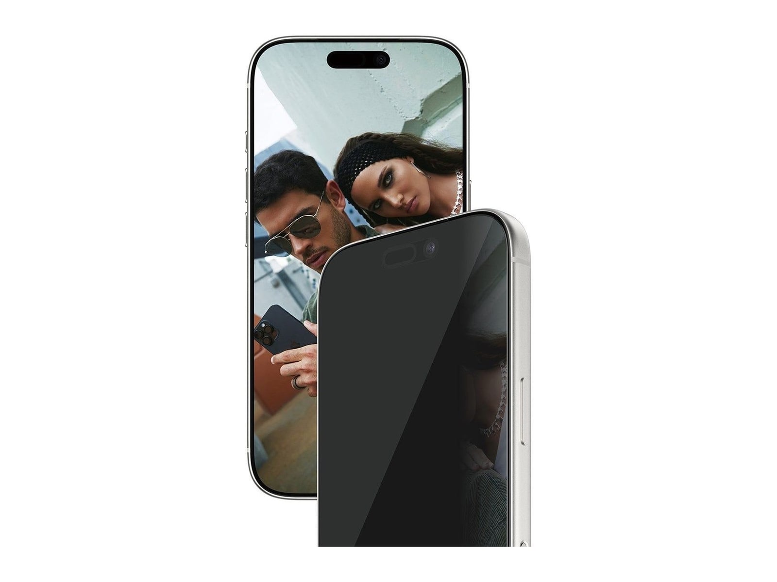 PanzerGlass - SAFE. 2-Way Privacy Screen Protector iPhone 17 Pro Ultra-Wide Fit w. EasyAligner