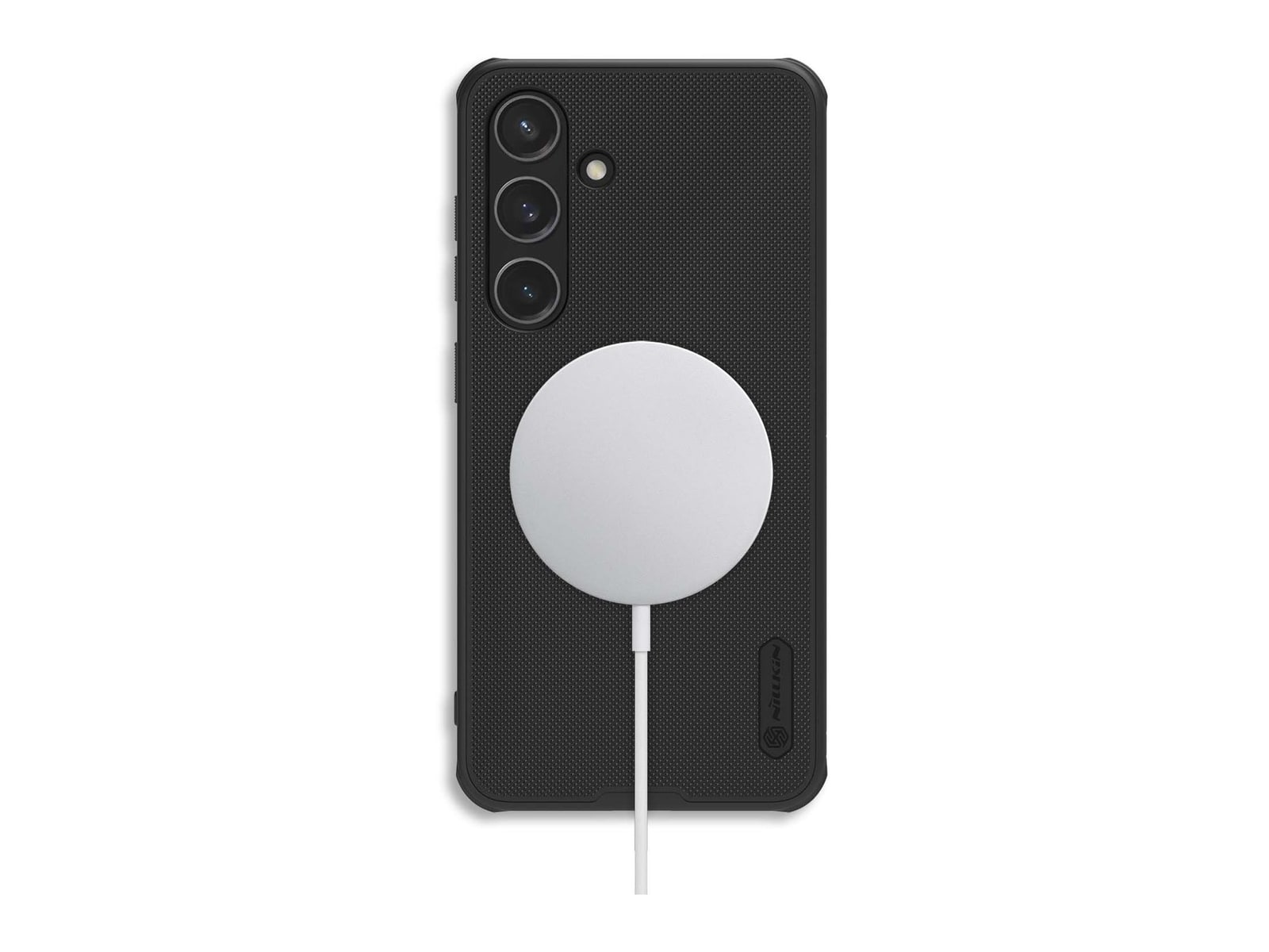 Nillkin - MagSafe Compatible Super Frosted Shield Pro Case - Galaxy S24 - Matte Black