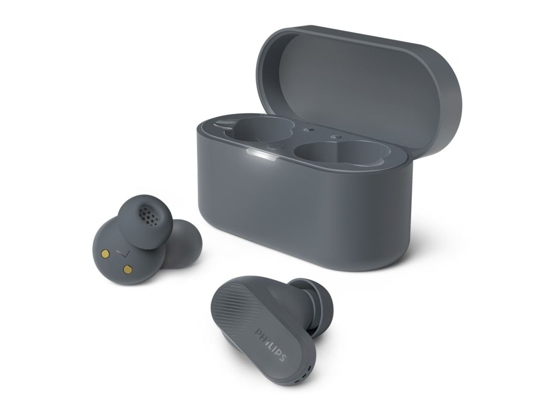 Philips - TAT3509 Bluetooth 5.3 True Wireless Earbuds - Gray (EU)