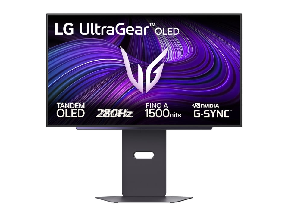 LG - 26.5" UltraGear 27GX700A-B QHD 280Hz Gaming Monitors - Black