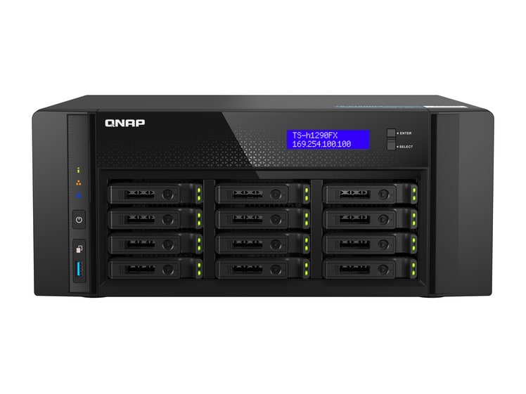 QNAP - TS-h1290FX-7302P-128G Network Storage