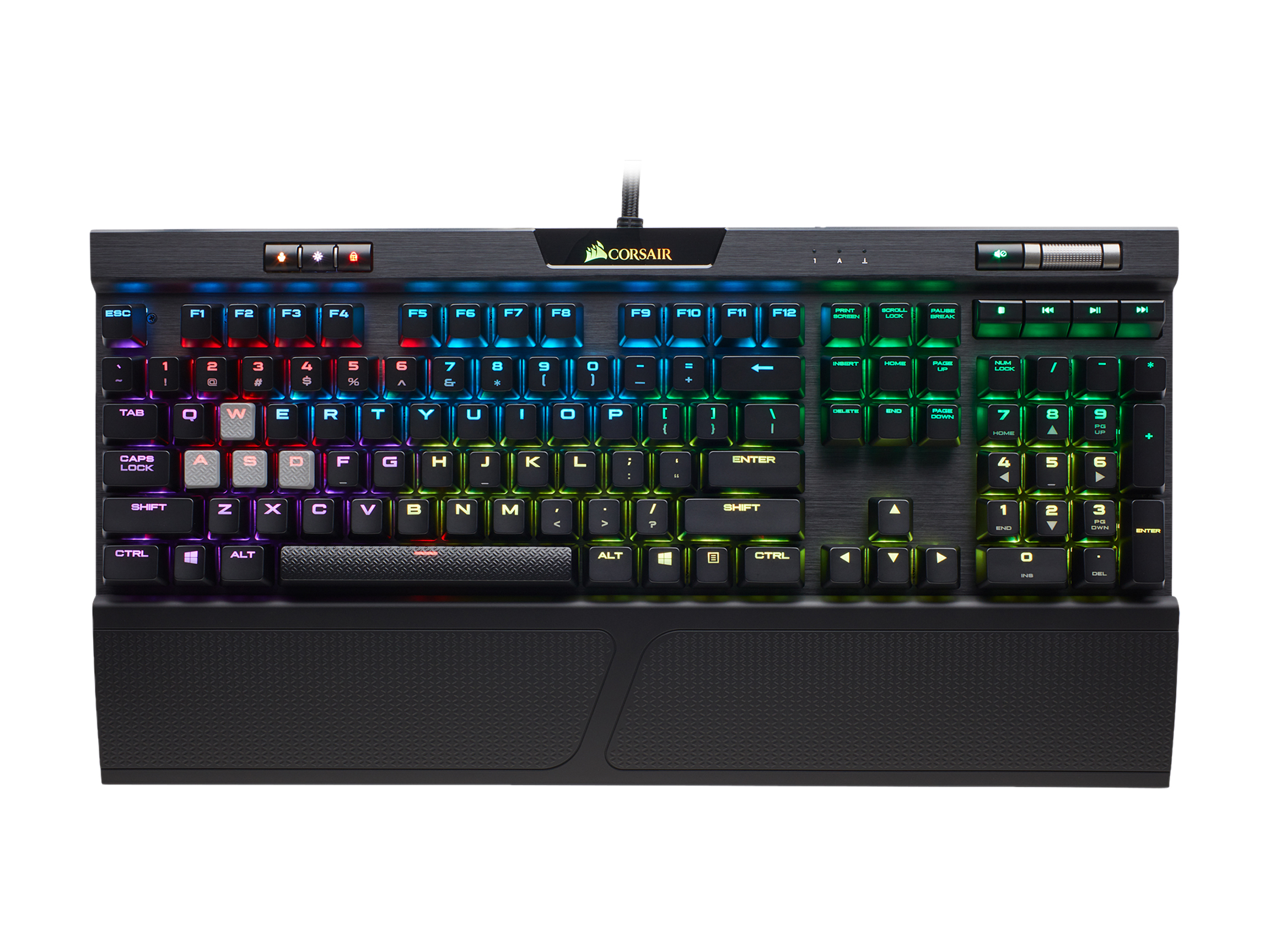 Corsair - K70 RGB MK.2 Mechanical Keyboards - Black