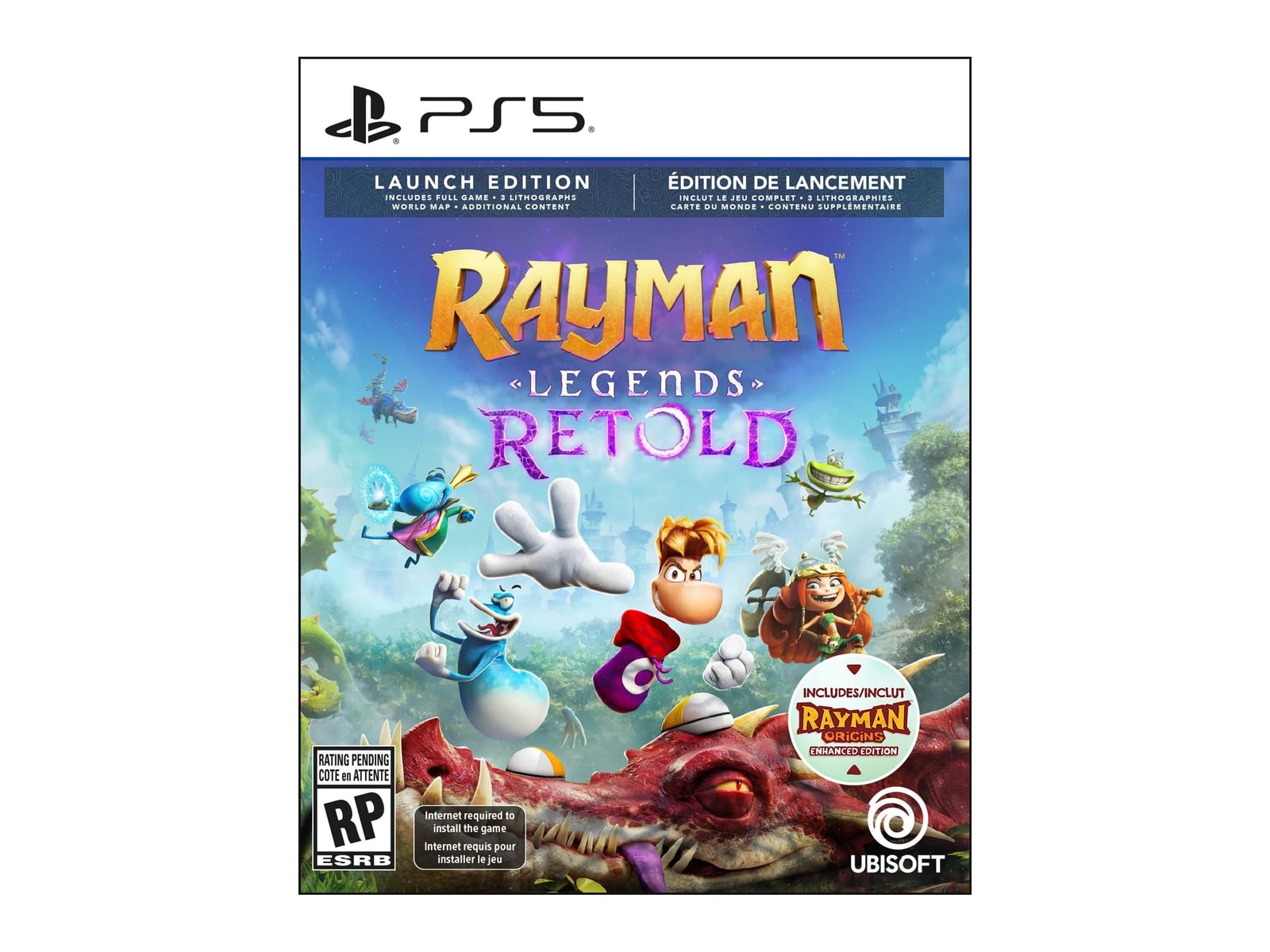 Sony PlayStation - Rayman Legends Retold PlayStation 5 Launch Edition