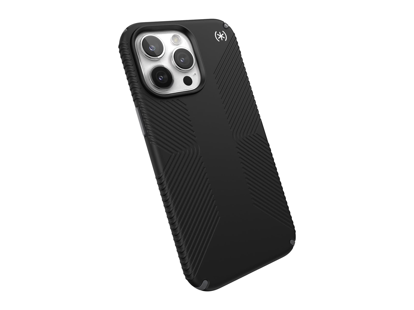 Speck - Presidio2 Grip - iPhone 15 Pro Max - Black/Slate Grey