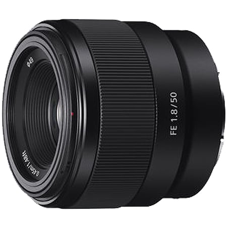 Sony - FE 50mm F1.8 Camera Lenses - Black