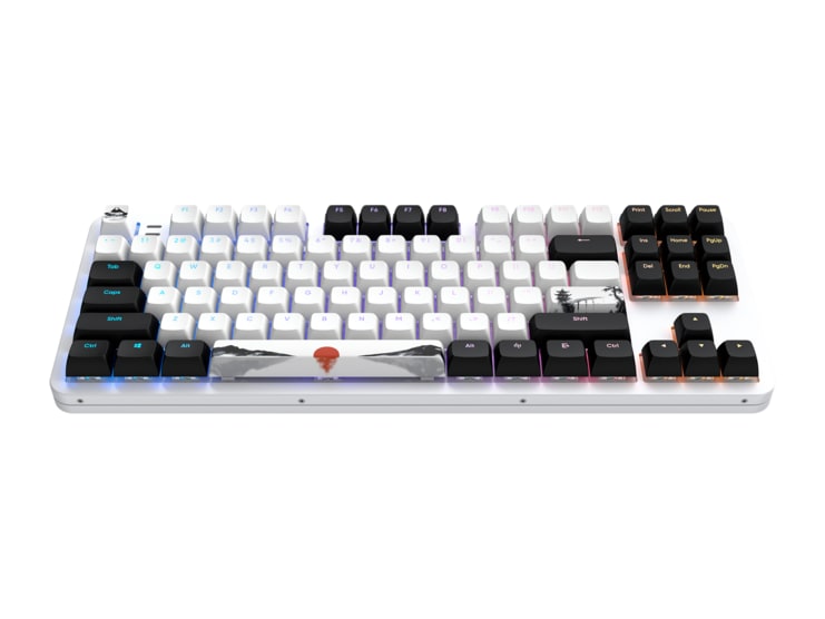 Dark Project - ALU87 Fuji II Mechanical Keyboards - White