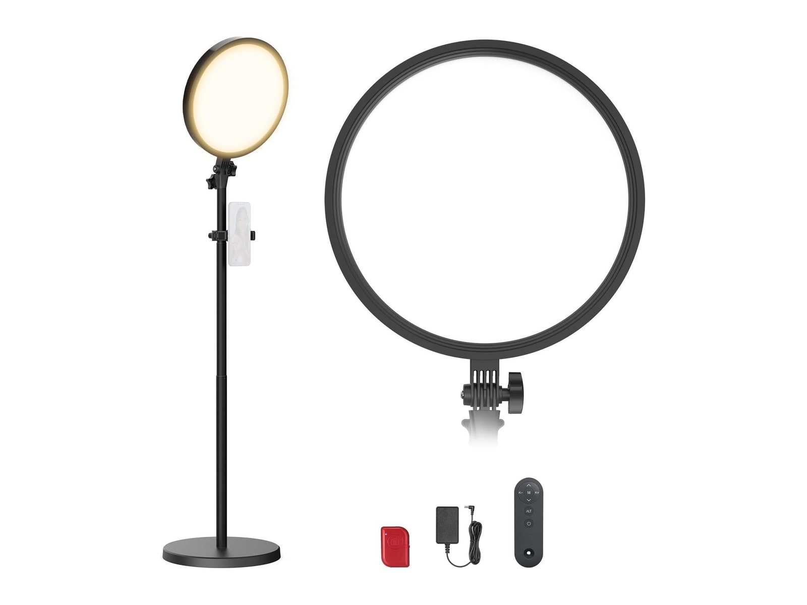 Neewer - BASICS BR45B 13" 45W Full Screen Ring Light Camera Accessories
