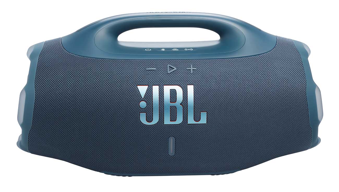 JBL - Boombox 4 Bluetooth 5.4 Portable Speakers - Blue