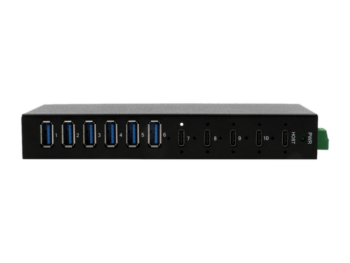 Exsys - EX-12290HMS USB Hubs - Black