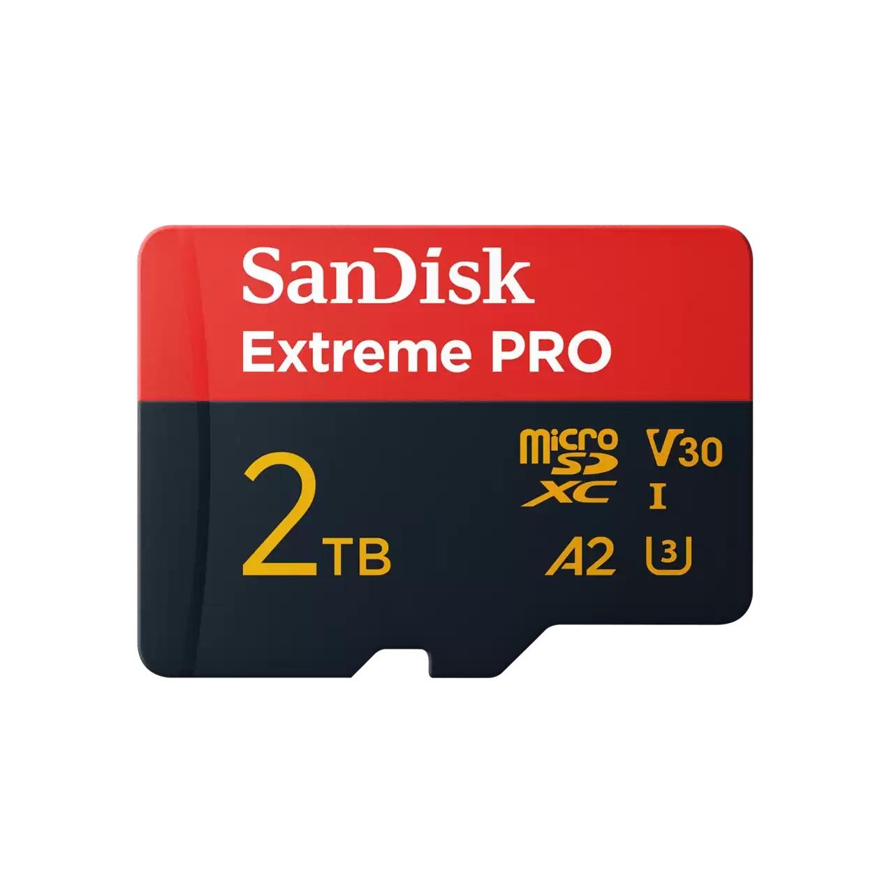 SanDisk - Extreme PRO microSDXC 2TB Storage Drives