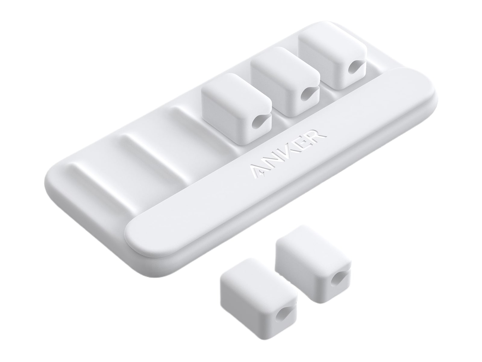 Anker - Magnetic Cable Holder - White