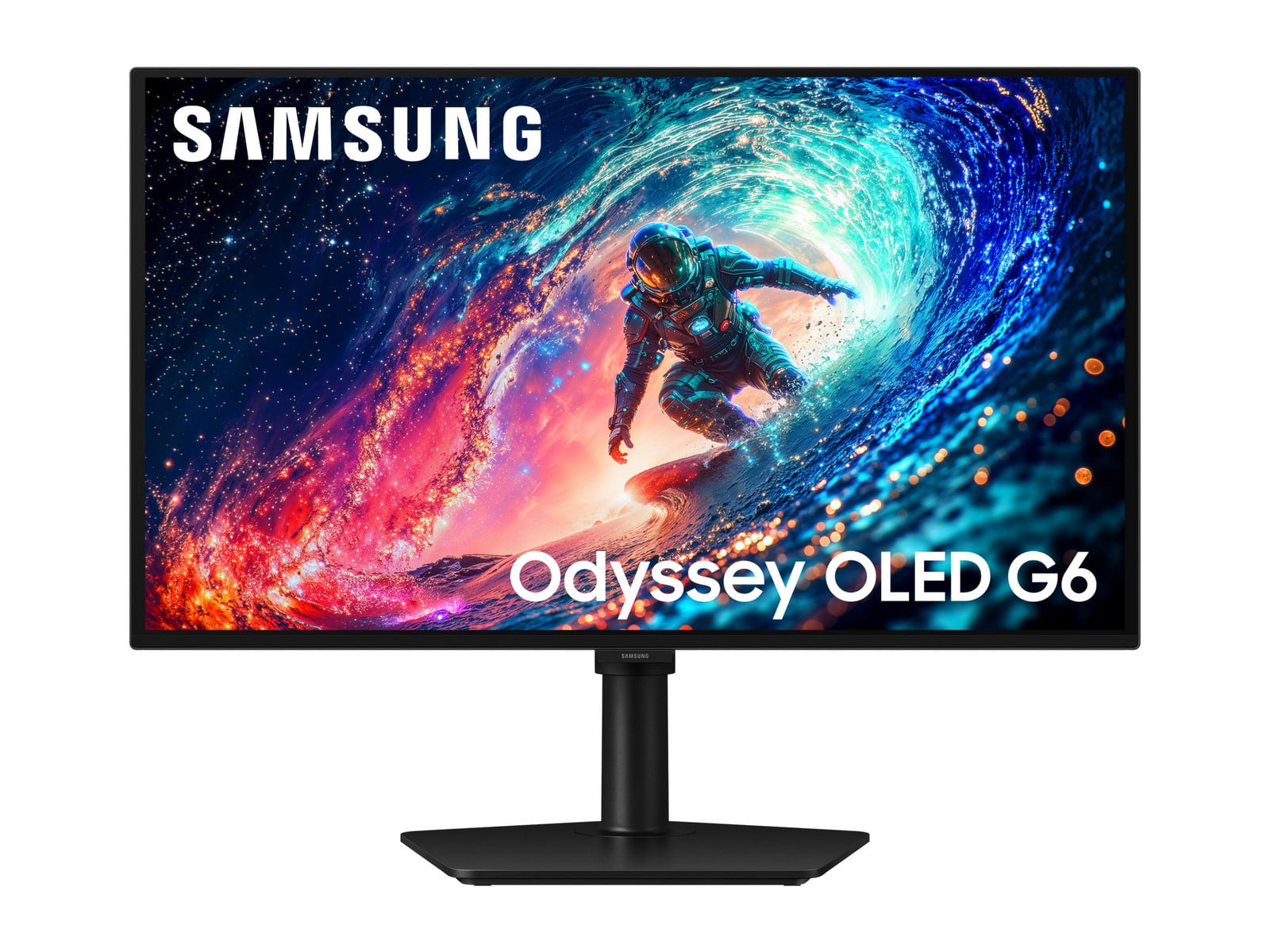 Samsung - 27" Odyssey OLED G6 G61SH QHD 240Hz OLED Monitors - Black
