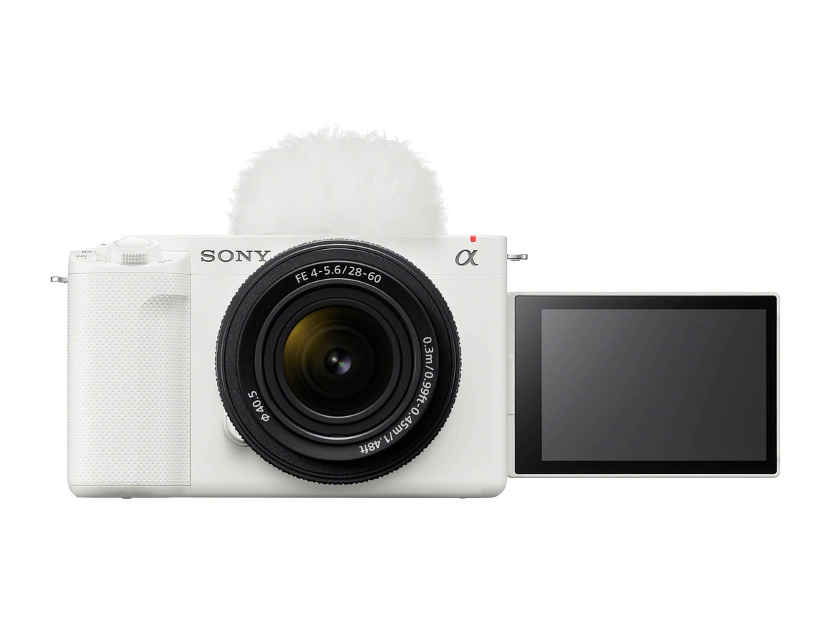 Sony - Alpha ZV-E1 12.1 MP Mirrorless Cameras FE28-60mm Lens Kit - White