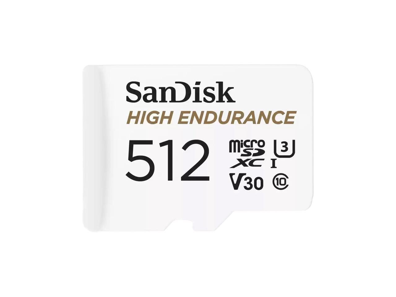 SanDisk - High Endurance 512GB Storage Drives - UHS-I