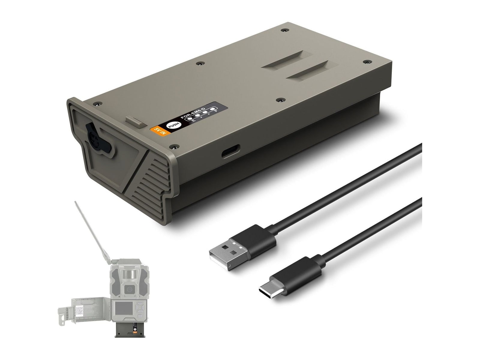 Neewer - EM6-D Hunting Camera Battery Pack for Reveal X Gen 3.0/X Pro/X Gen 2.0/SK/XB Camera Batteries