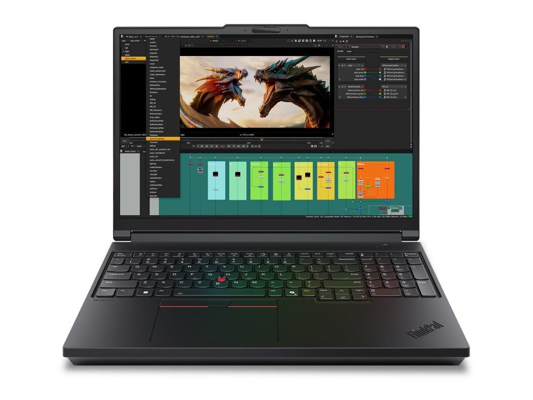 Lenovo - ThinkPad P16 Gen 3 21RQ0041IX 16" - Intel Core Ultra 7 255HX chip - 32GB Memory - 1TB SSD - Black