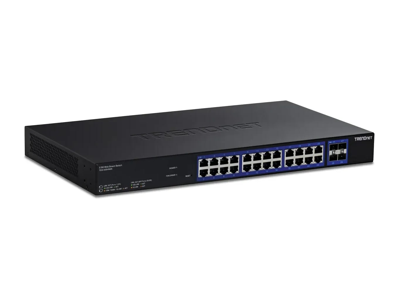TRENDnet - TEG-3284WS 28-Port Multi-Gig Web Smart Rackmount Switches