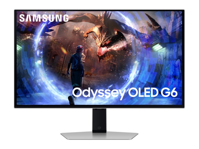 Samsung - 27" Odyssey OLED G6 G60SD QHD 360Hz Gaming Monitors (EU)