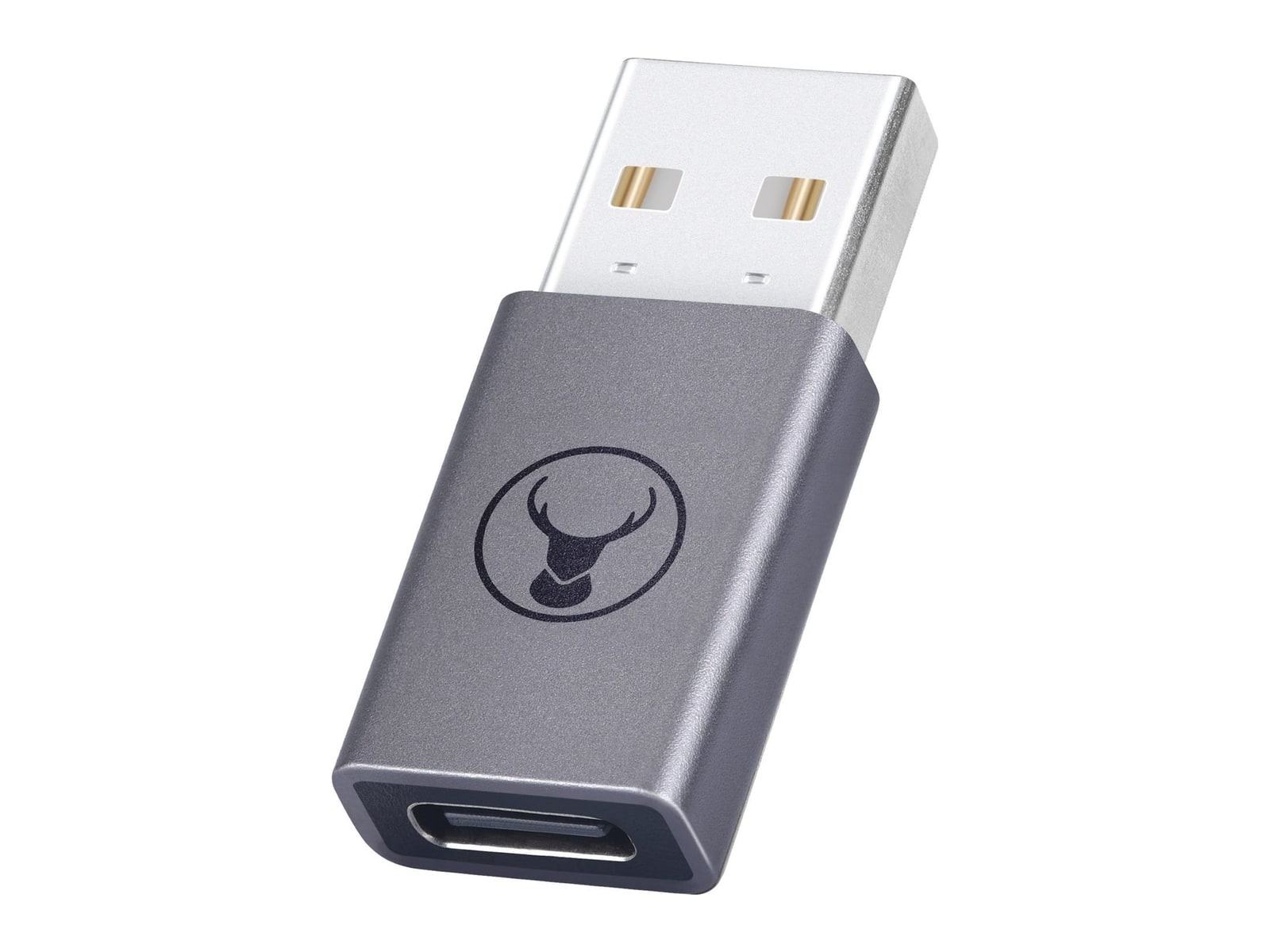 Bonelk - USB-A to USB-C 3.0 Space Grey USB Adapters