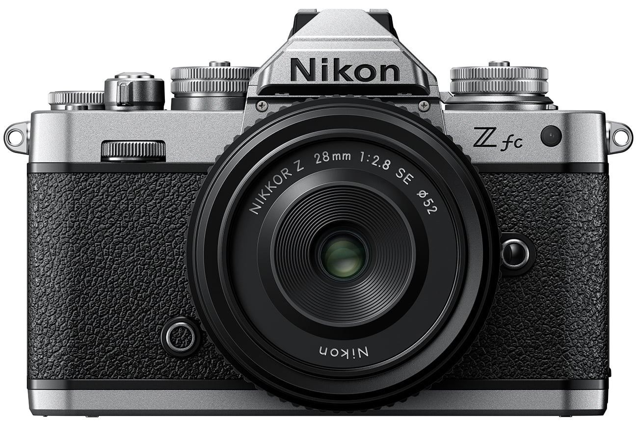 Nikon - Z fc 20.9MP Mirrorless Cameras with 28mm f/2.8 Lens - Black