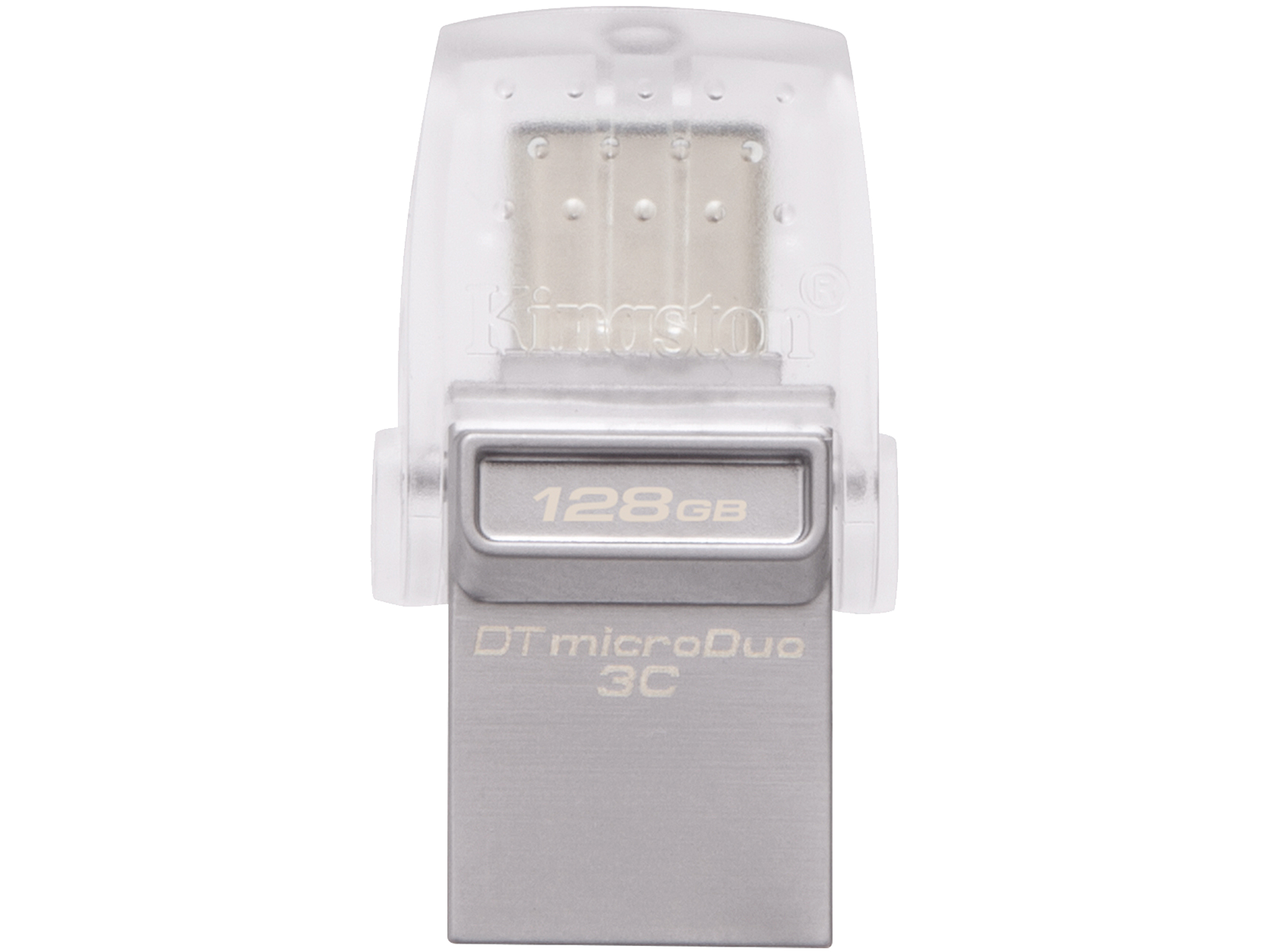 Kingston - DataTraveler microDuo 3C 128GB Storage Drives - USB 3.1