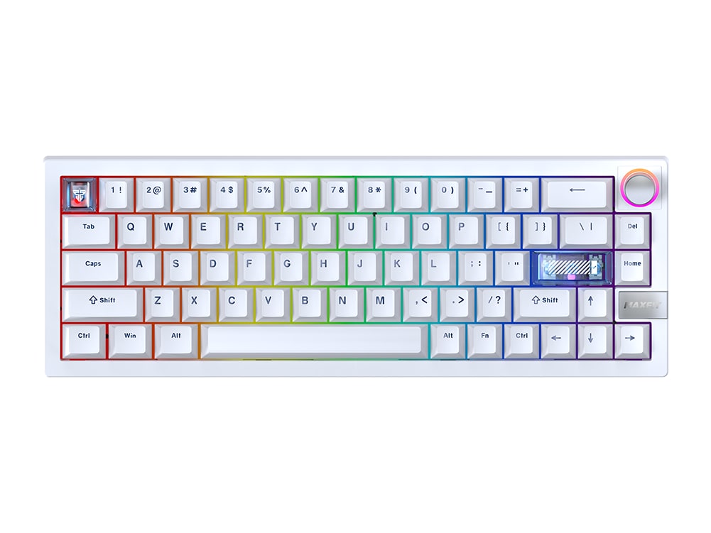 Fantech - MAXFIT6 MK920 White Switch Soft Linear Mechanical Keyboards