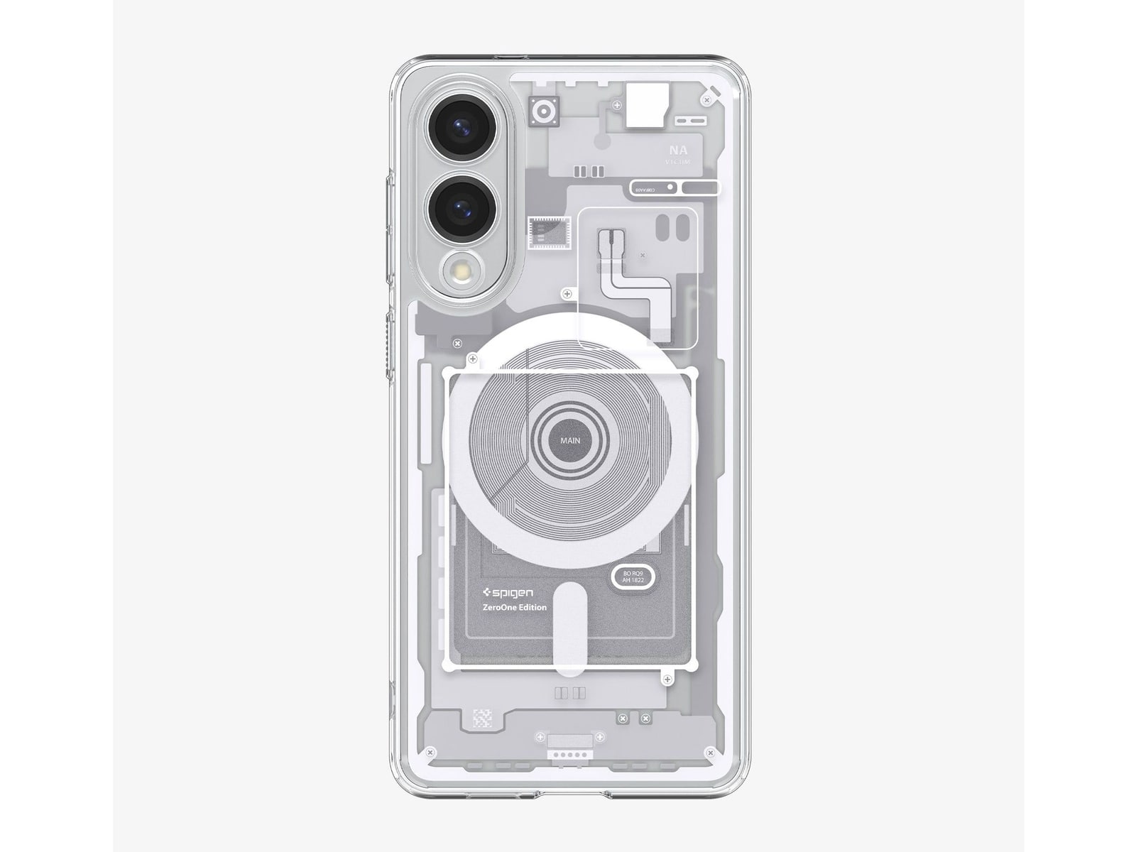 Spigen - Ultra Hybrid Zero One (Mag Fit) - Galaxy S25 Edge - Zero One White