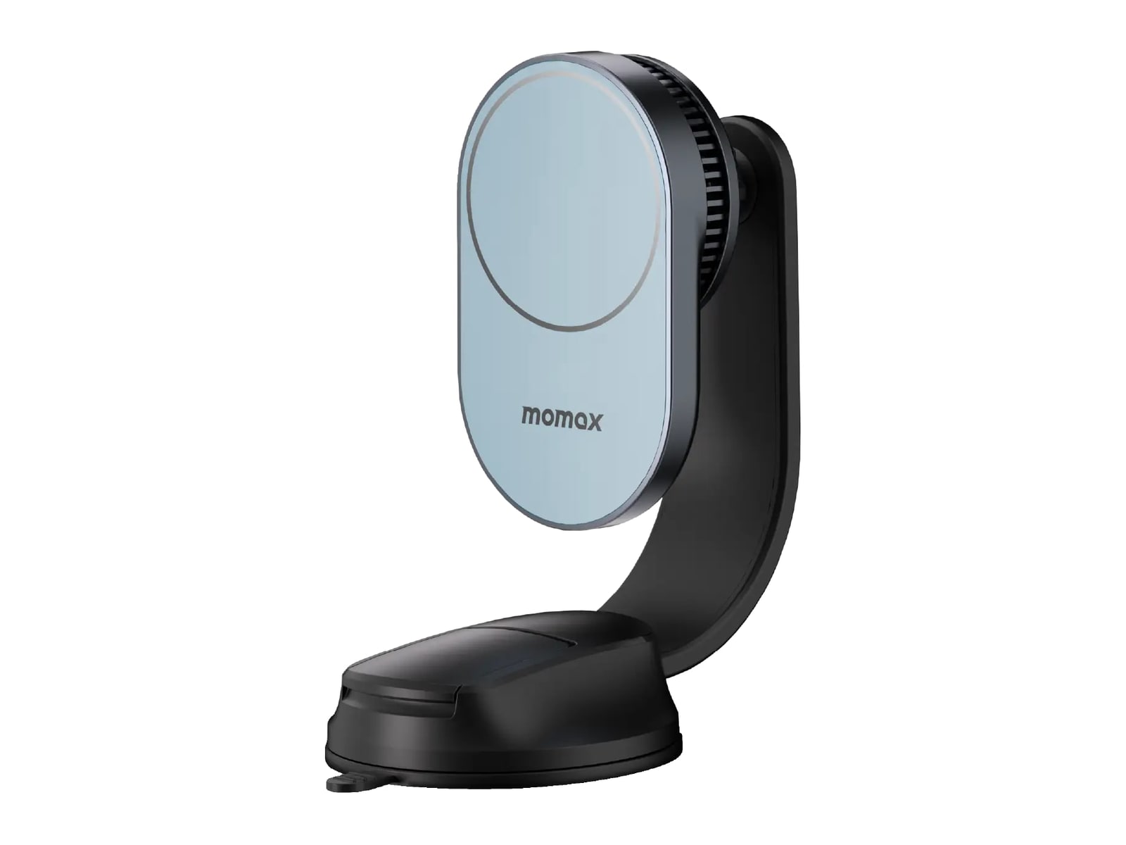 MOMAX - 1-Move Q.Mag 25W Magnetic Wireless Charging Car Mount Dark Gray Car Chargers