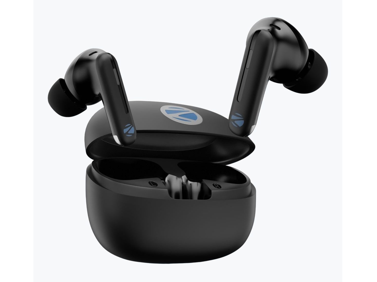 Zebronics - Zeb Monk Pro True Wireless Earbuds - Black