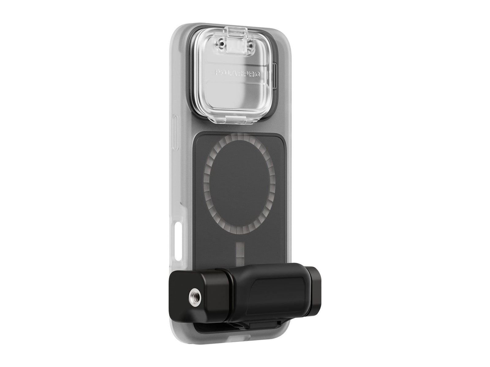 PolarPro - LiteChaser 16 BaseCase - iPhone 16 Pro Max / Clear Camera Accessories