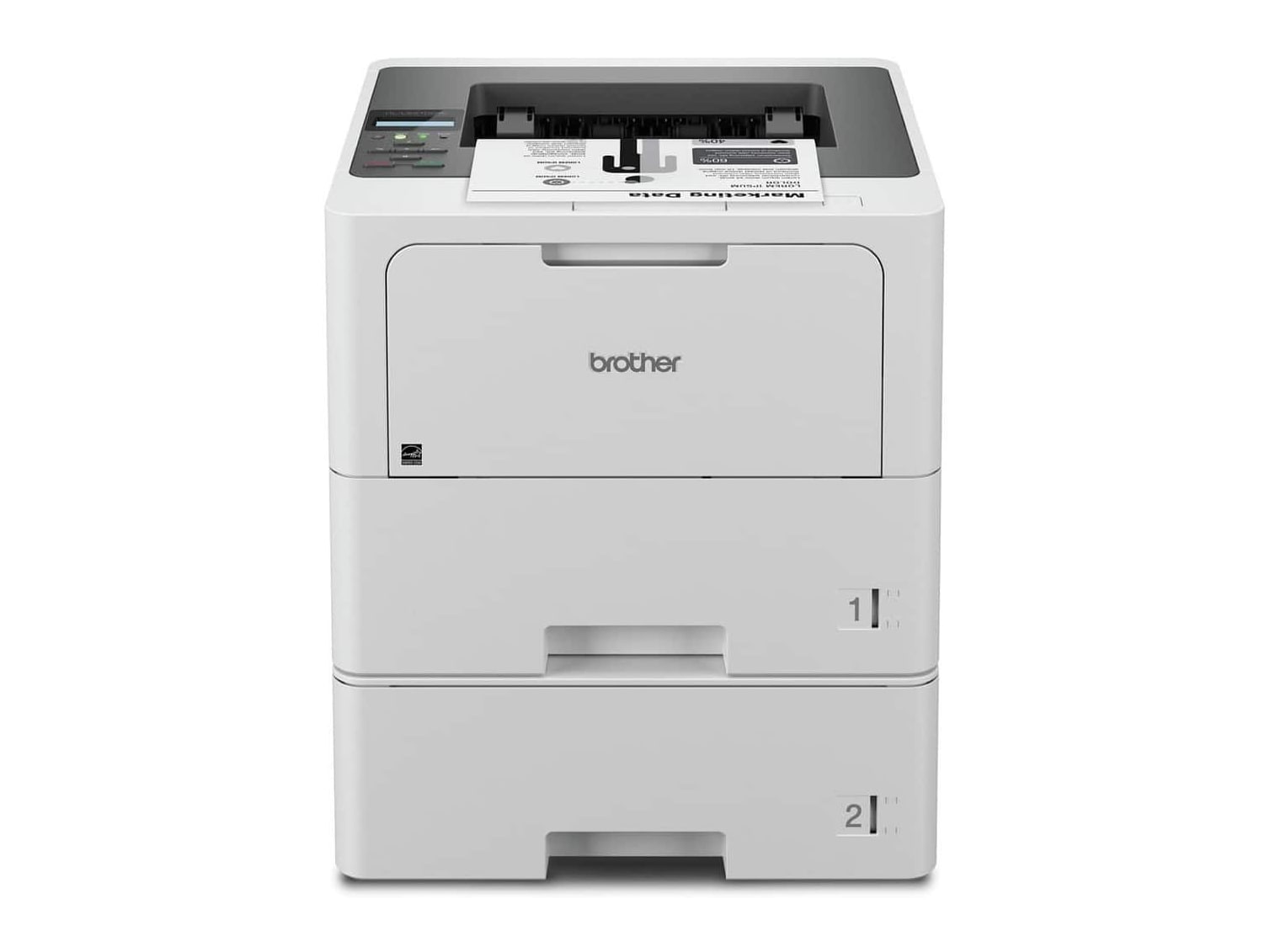Brother - HL-L6210DWT Printers - Gray