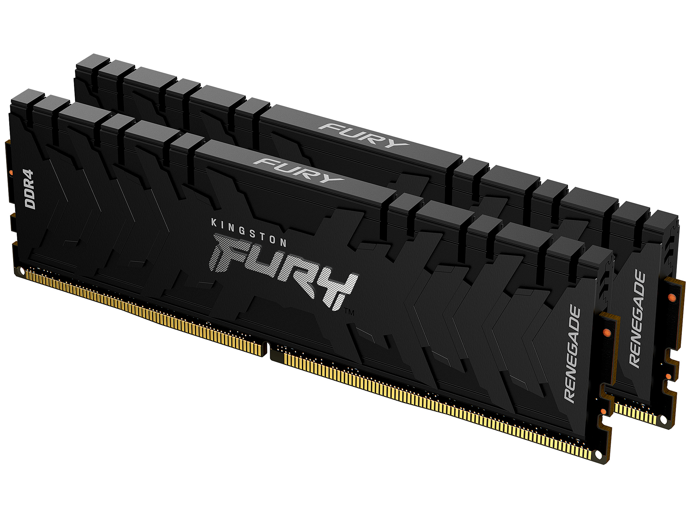 Kingston - FURY Renegade 16GB (2 x 8GB) DDR4 4000 CL19 DIMM Memory (RAM) - Black