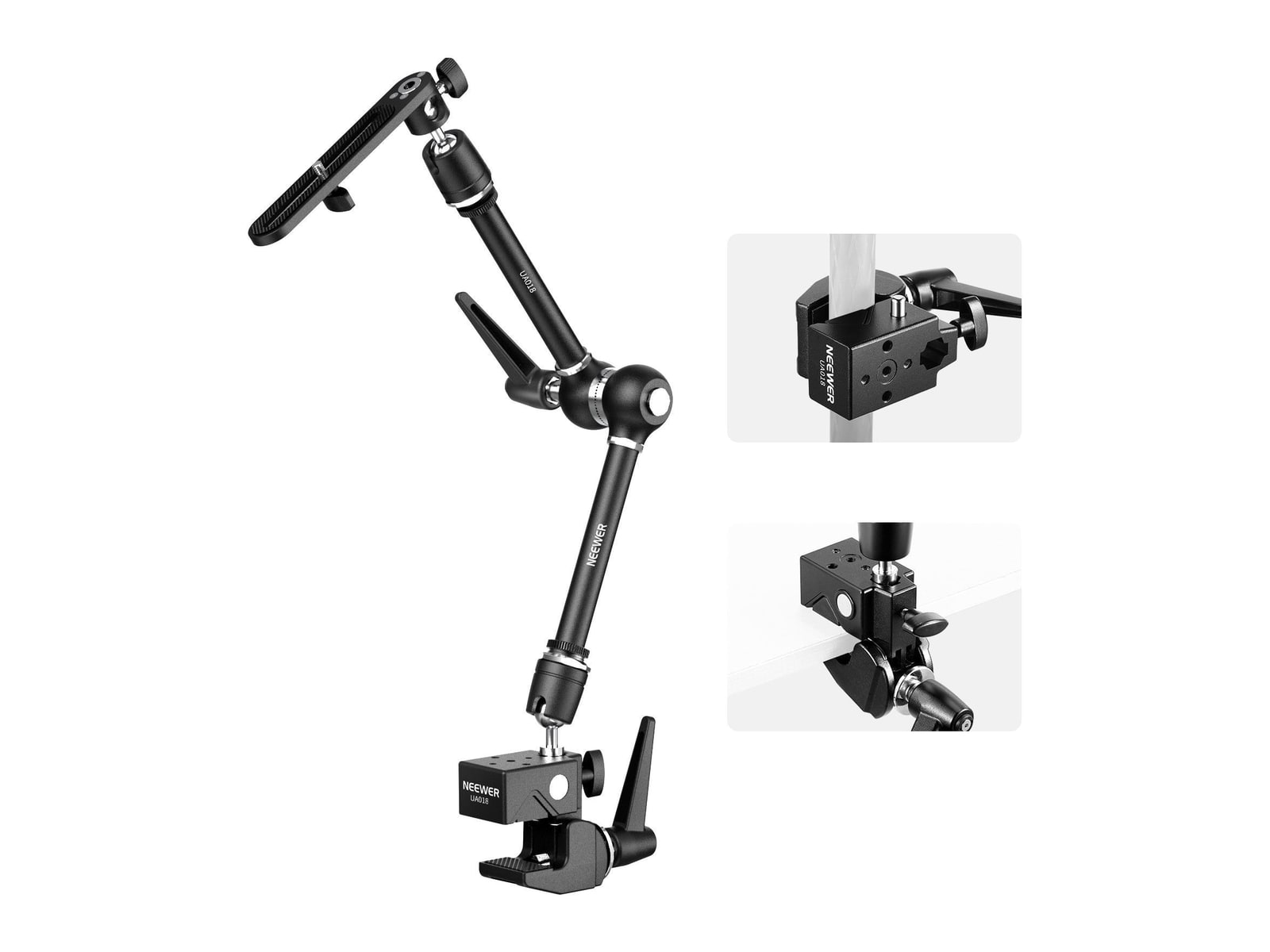 Neewer - UA018 21" Magic Arm Camera Mount with Super Clamp Camera Accessories