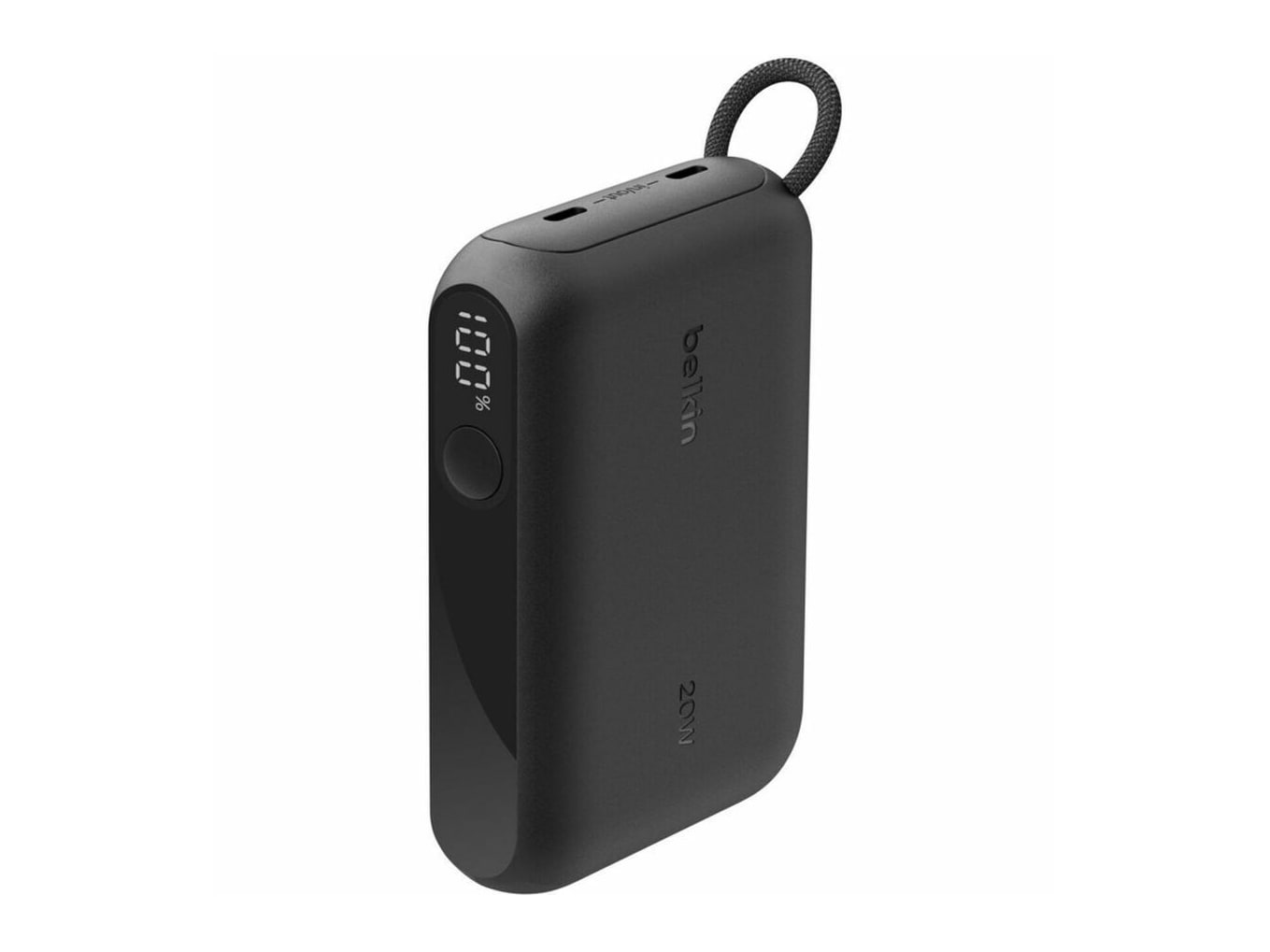 Belkin - BoostCharge Power Bank 10K Power Banks - Black - Display