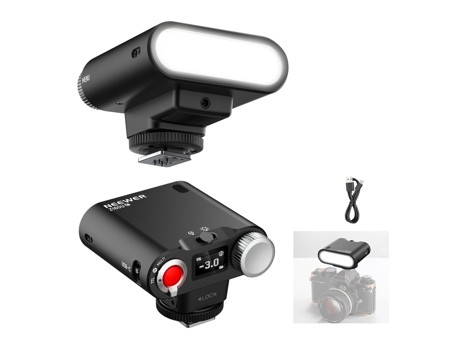 Neewer - Z160U TTL Mini Camera Flash Speedlite Camera Accessories