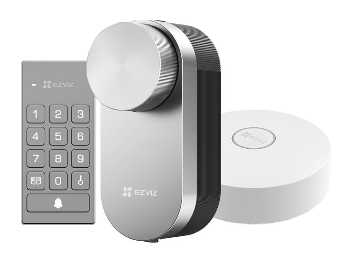 EZVIZ - DL01 Pro with DL01CP Keypad and A3 Gateway Smart Locks