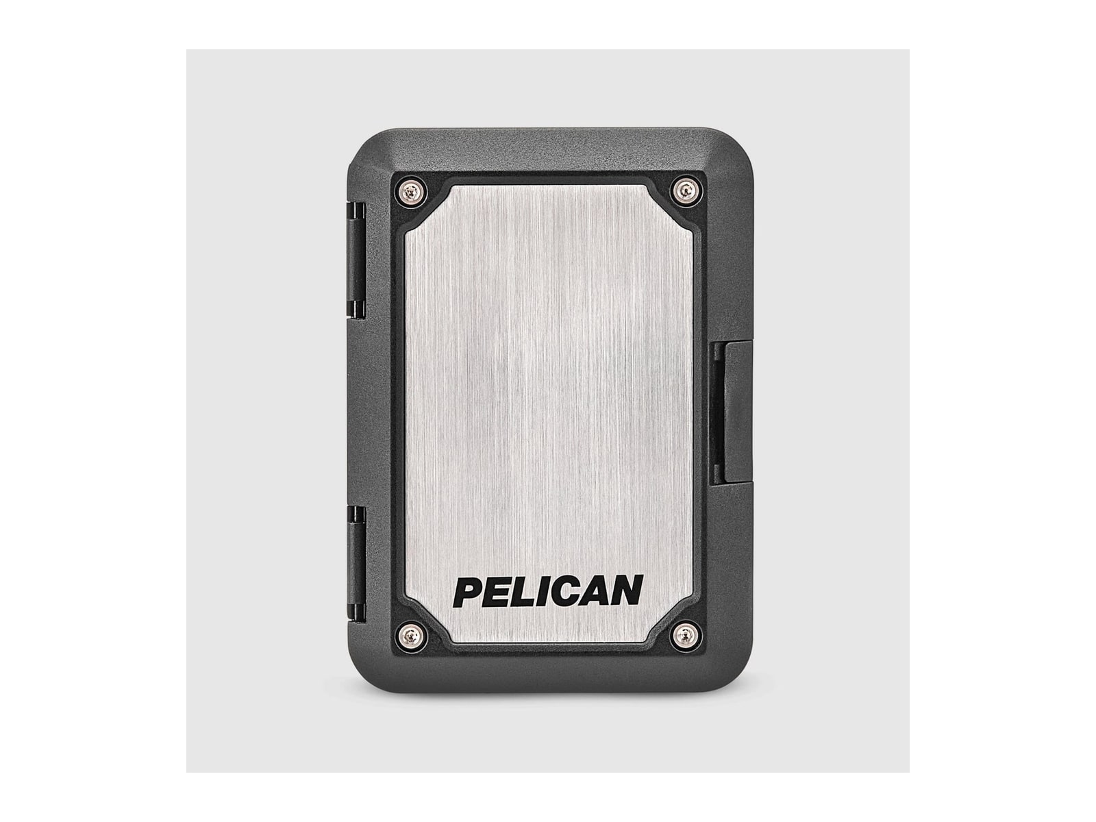 Pelican - Shield RFID Blocking MagSafe Wallet - Brushed Titanium