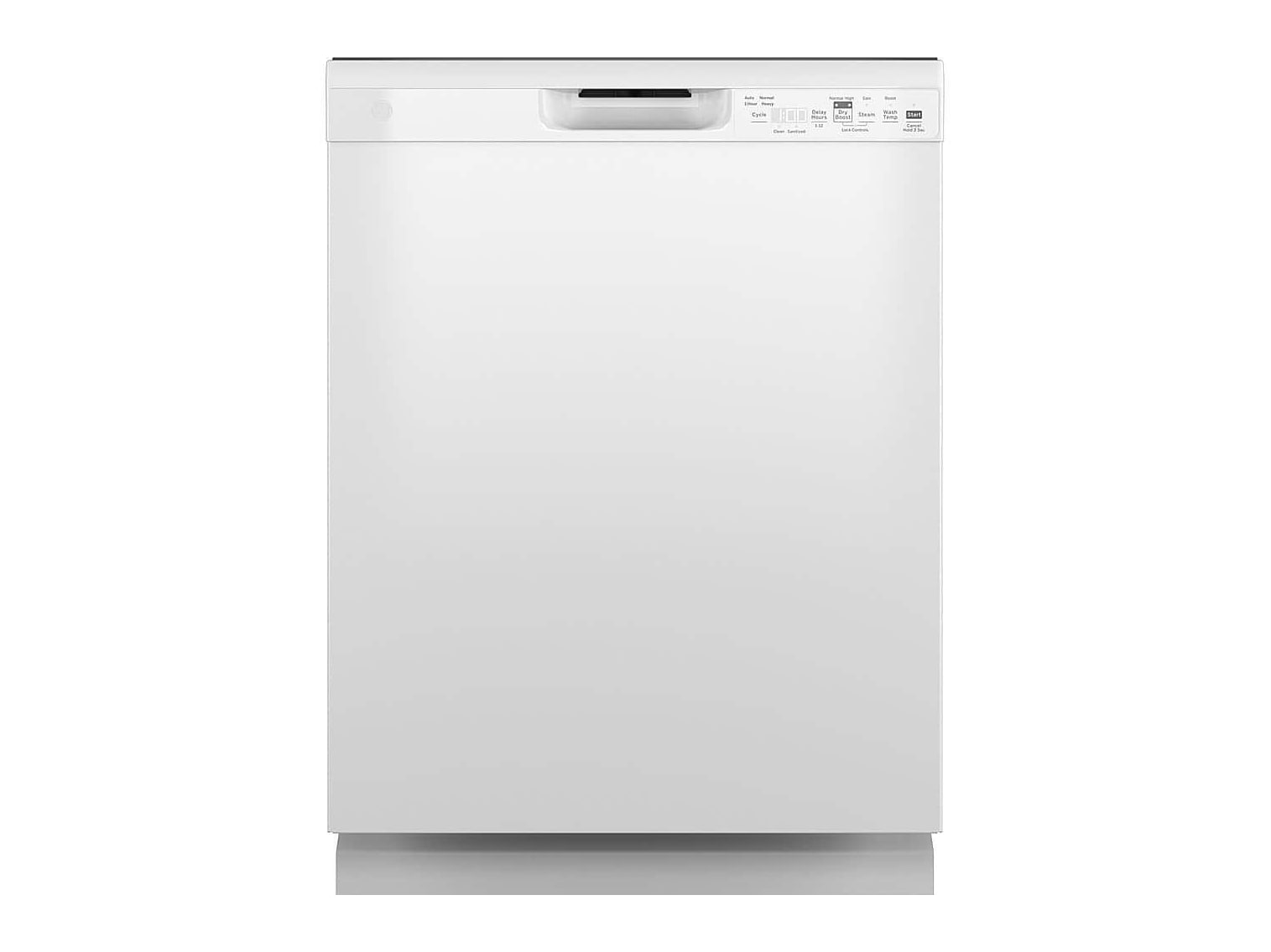 GE Appliances - GDF550PGRWW 24" Front Control Built-In Plastic Tub Dishwashers