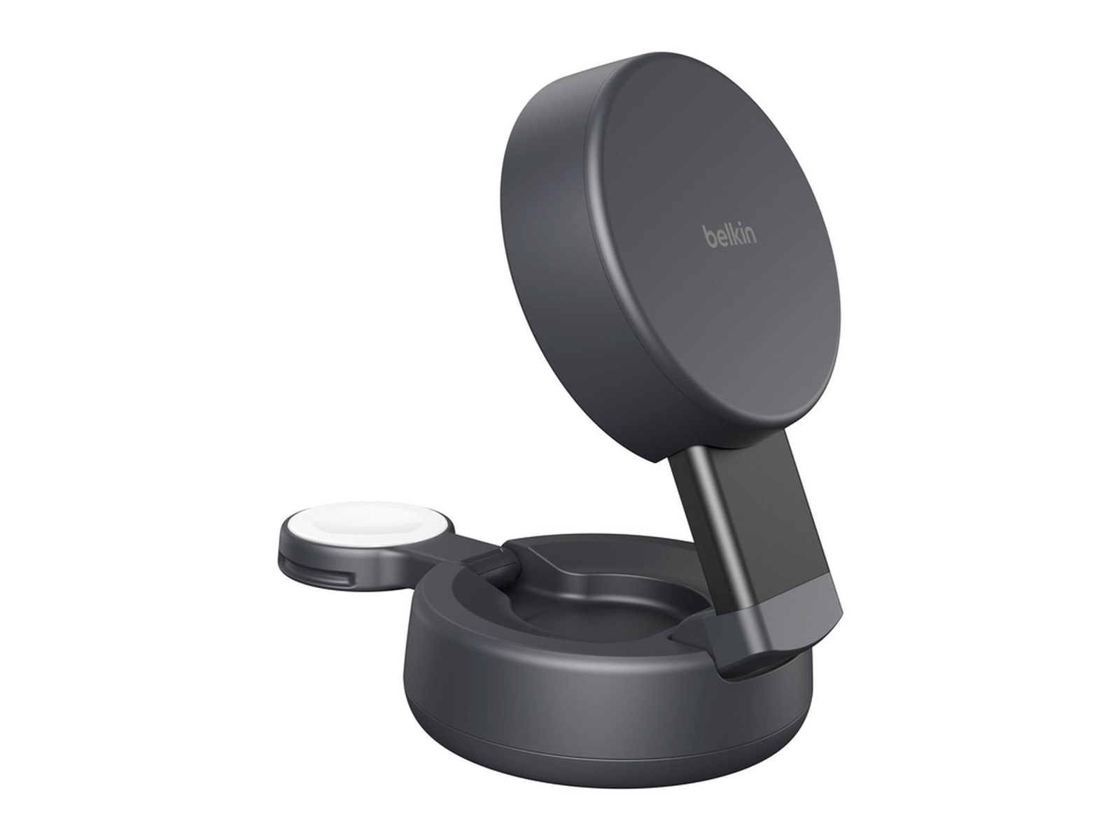 Belkin - UltraCharge Pro 2-in-1 Convertible Magnetic Charger Wireless Chargers - Charcoal