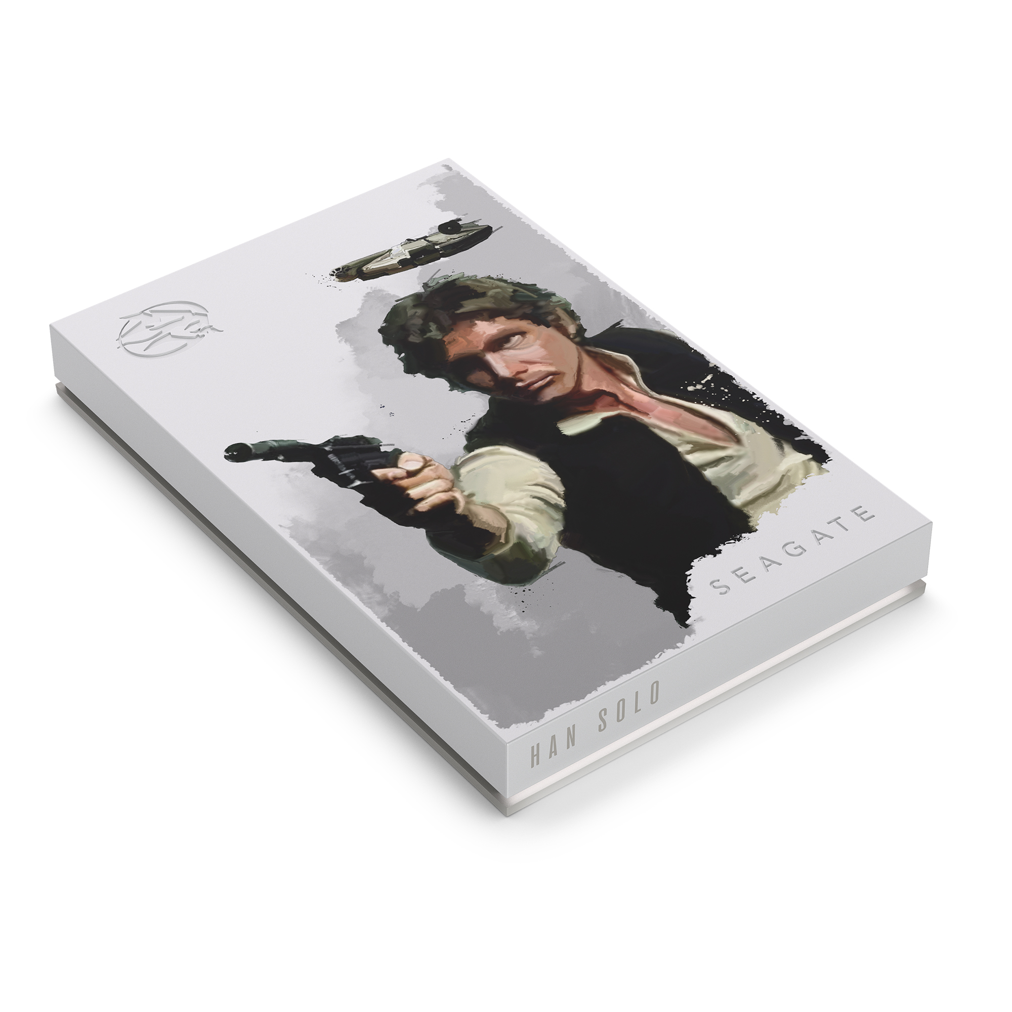 Seagate - FireCuda Han Solo Special Edition Portable 2TB Storage Drives - USB 3.2 Gen 1